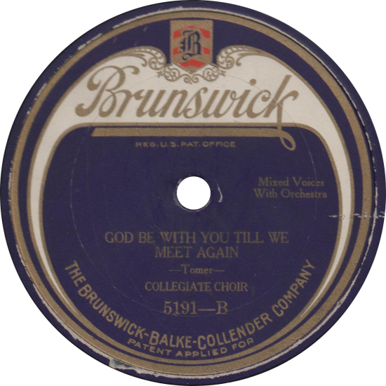 Record Labels Brunswick Records Old Time Blues
